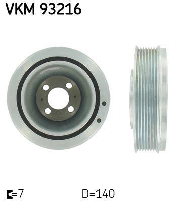 Polia do amortecedor SKF ref. VKM 93216